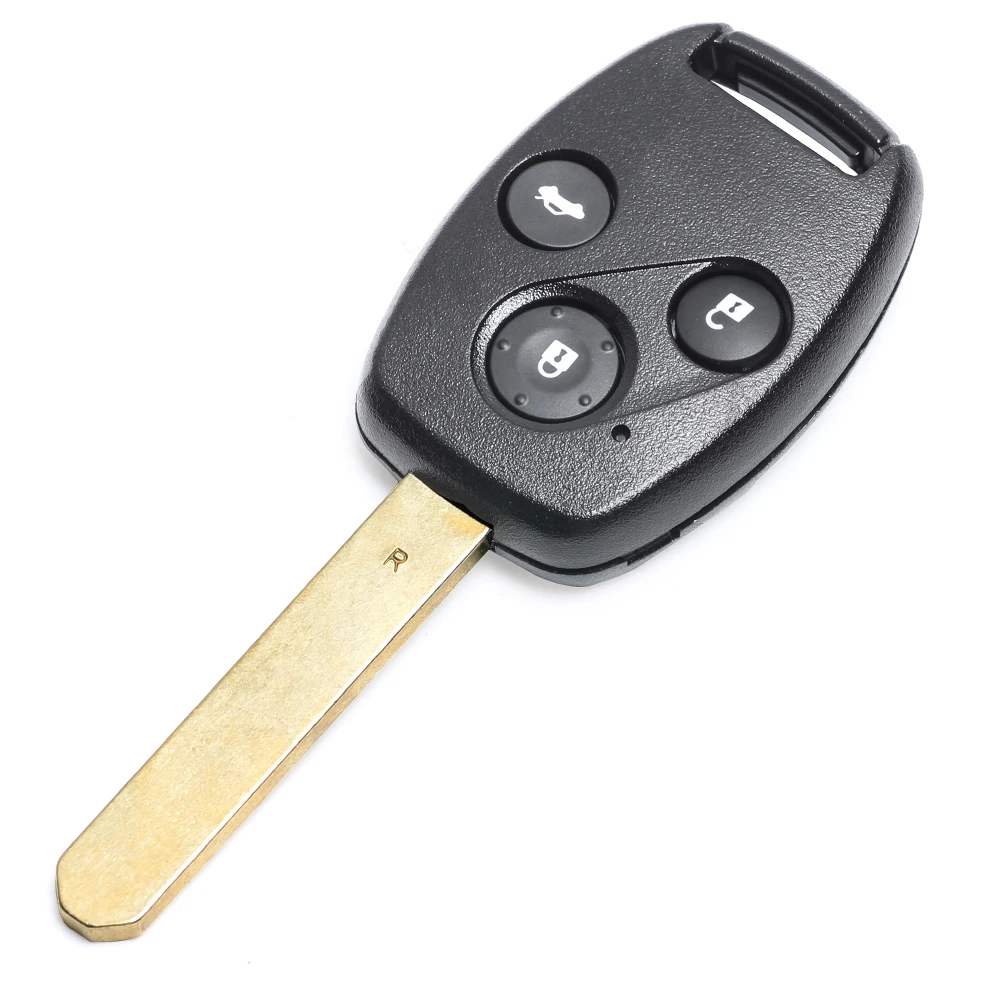 Keyecu Remote Key 3 Buttons 433Mhz ID48 Chip for Honda Accord 2003 2004 2005, CR-V 2005 2006, Car Key