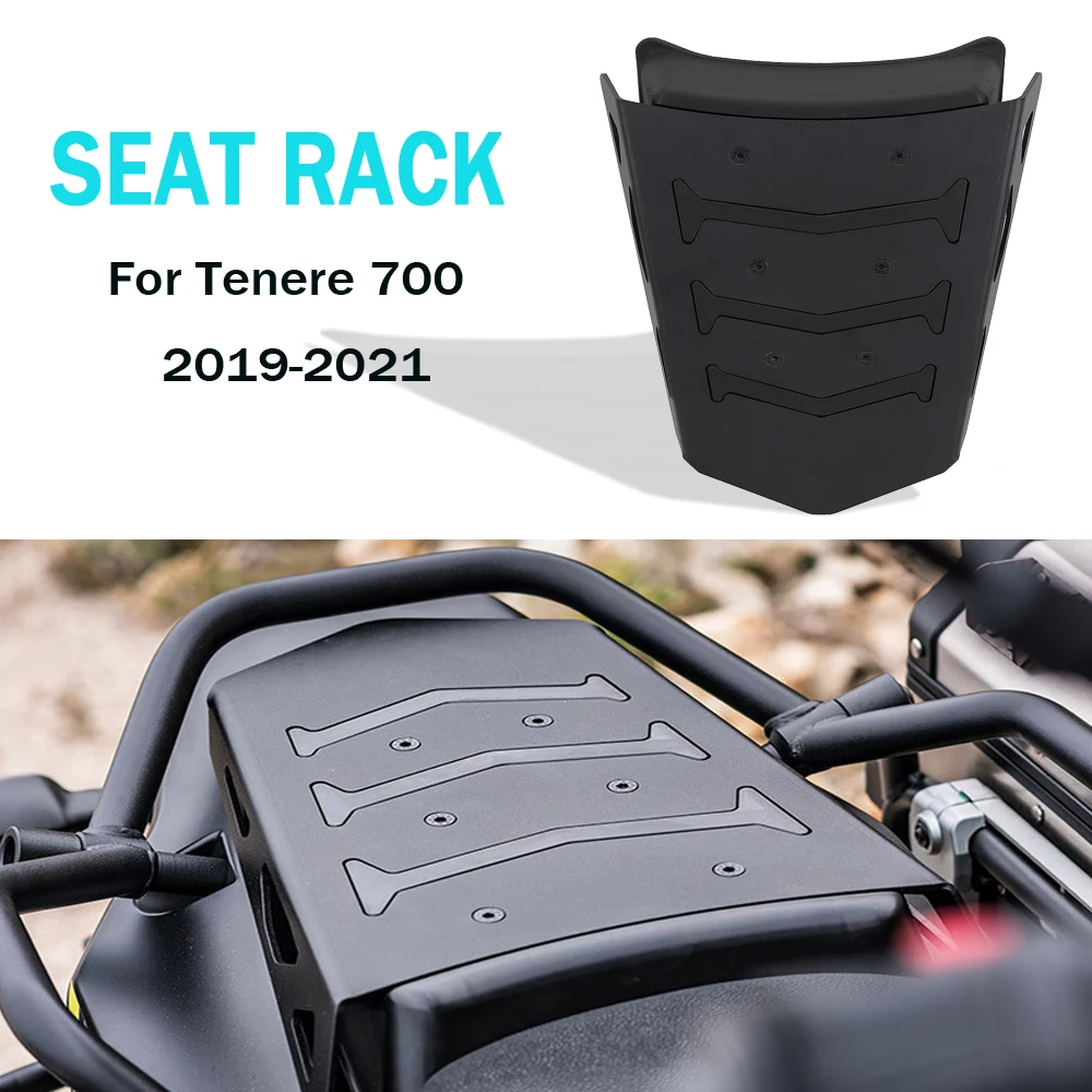 

NEW Black For Yamaha Tenere 700 Tenere700 TENERE700 TENERE 700 2019 2020 2021 Motorcycle Accessories Seat Cover Mono Seat Rack