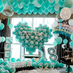 Ni Blue Balloon Birthday Party Decorations Adult Wedding Decoration Helium Balls Air 30 Inch 2024 Number Balloons Baby Shower