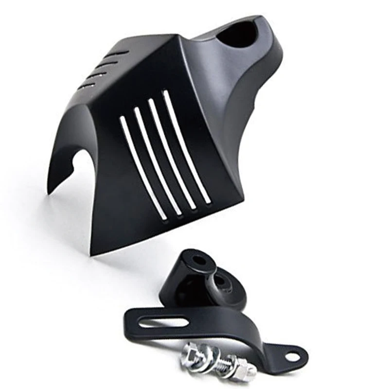 

Billet Chrome V-Shield Horn Cover For Harley Davidson Motorcycles From 1992 to 2014 With Stock "Bullbell" Horn Cover