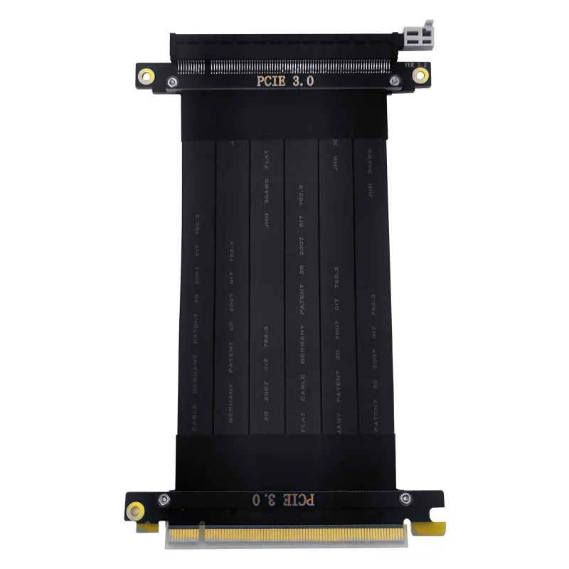 Высокоскоростной кабель PCIe Riser 3,0 X16, гибкий удлинитель GUP на 180 градусов для видеокарт, варианты длины 10–100 см
