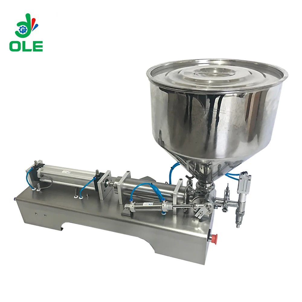 

100-5000ml Semi Automatic Pasty Filling Machine Detergent Liquid Gel Fill Machine