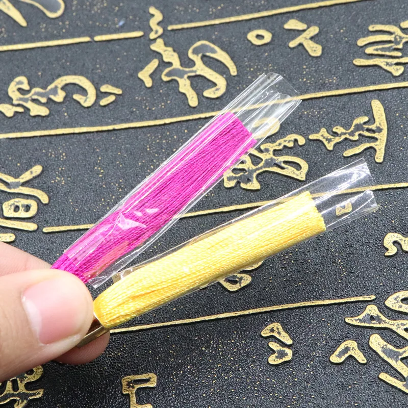 10pcs 6cm Alloy Metal Caps Small Tassel Fringe Pendant DIY Crafts Jewelry Curtain Hang Ice Silk Tassel Trim Key Decor Materials