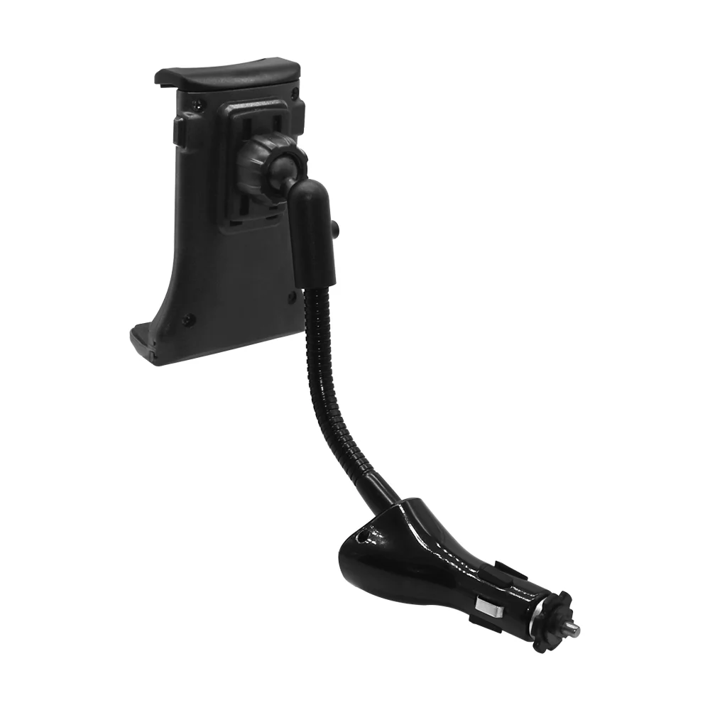 2022 Adjustable Car Mount Holder Dual USB Port Car Charger Holder Mount Cigarette Lighter For IPhone Samsung Xiaomi Cell Phone