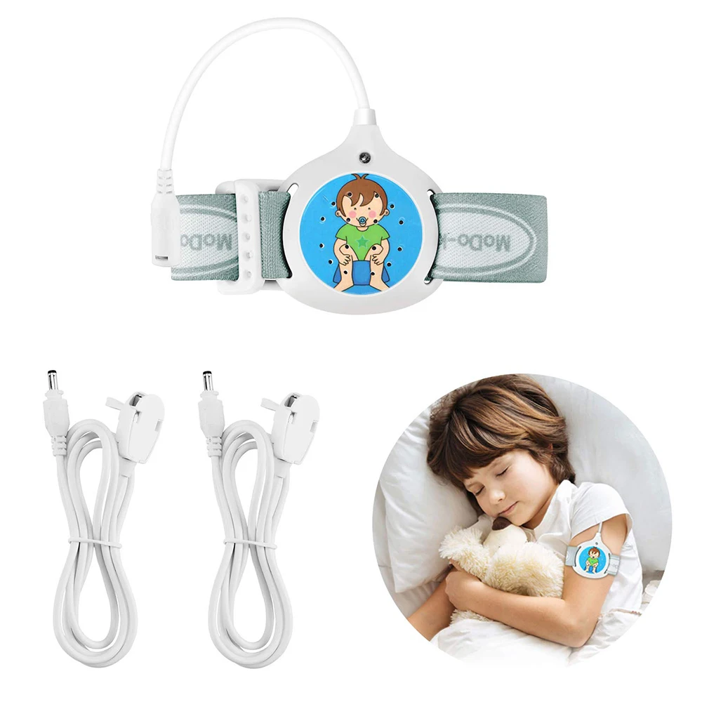 Modo-king-alarma humectante para cama de niños, monitores de enuresis para bebés, ayuda a la incontinencia, tratamiento de enuresis, incluye