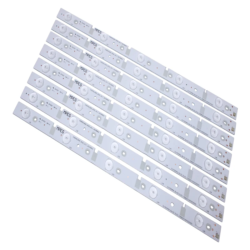 

1Set=8PCS 430mm LED Backlight strip for 42D2000N bar light SVJ420AA6-REV02-5LED-140923(CHD42D2000)