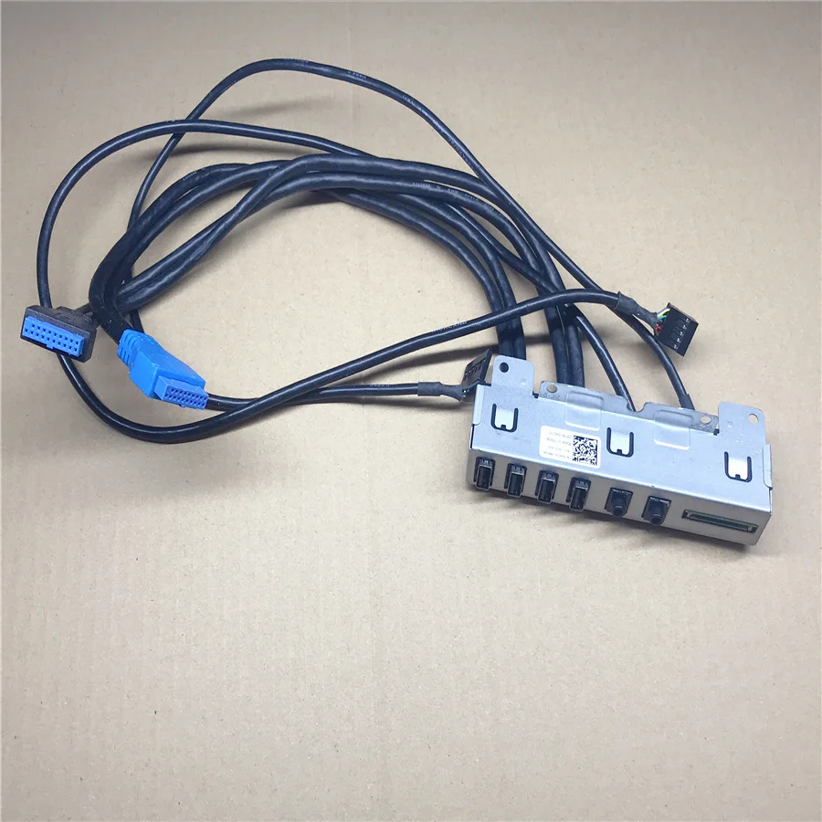 

FOR DELL XPS 8910 8920 front USB audio panel with cable H62YC 0H62YC