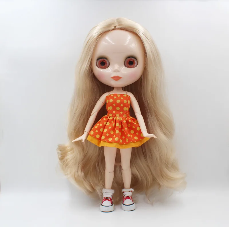 

Free Shipping Top discount 4 COLORS BIG EYES DIY Nude Blyth Doll item NO. 780J Doll limited gift special price cheap offer toy