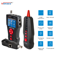 Noyafa NF-8601 New Design POE PING LCD Cable Length Test For RJ11 RJ45 BNC Network Cat 7 Cable Tester Wire Check