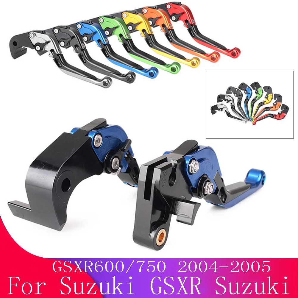 

GSXR 600/750 04-05 For Suzuki GSXR600/GSXR750 2004-2005 Motorcycle Accessories Foldable Extendable Brake Handle Clutch Levers