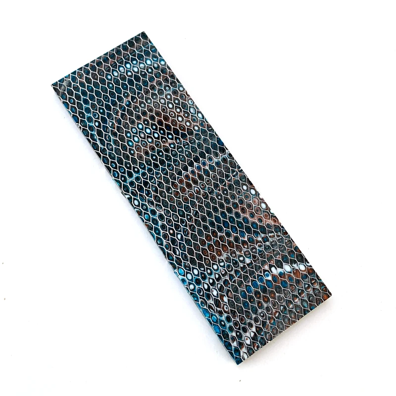 2pieces C-Tek Honeycomb resin Material for DIY Knife Handle Material Plate Resin Compound Material 120x40x8mm