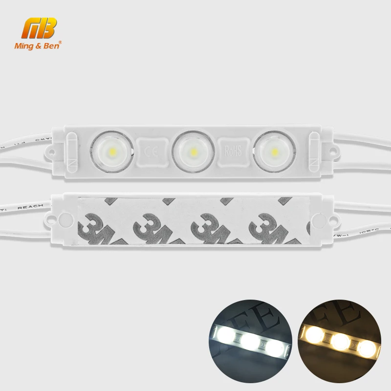 3leds Module lamp 220V IP65 LED Strip light DIY Cutable 2835 Warm Cold White Christmas Decor Living Room Professional Wall Light