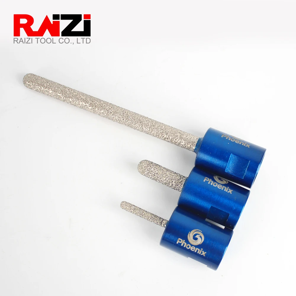 Punta da rastrello per malta rivestita di diamante Raizi 1pc per la rimozione della malta M14/ 5 8-11 punta per fresatura di mattoni grezzi brasati sottovuoto