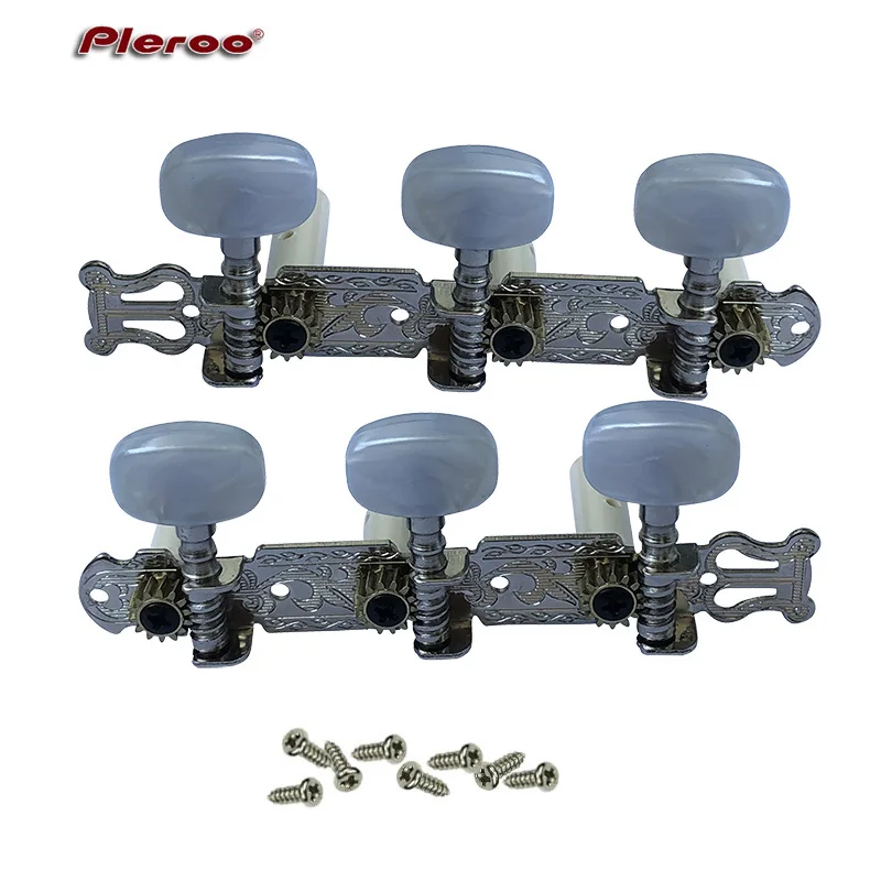 

Новинка 1 комплект G316 Серебристые колышки для настройки струн для классической гитары машинные головки тюнеры Запчасти для ключей гитарные детали и аксессуары