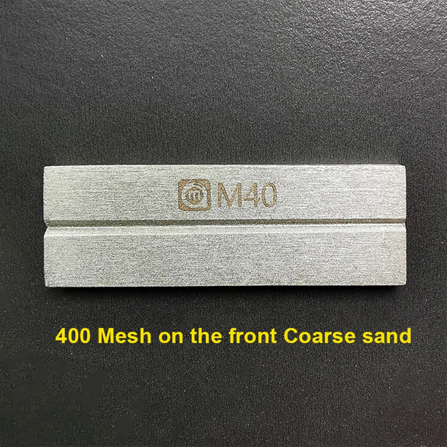 AMAOE M40 Schleifstein doppelseitige gelten Pinzette Rasierklinge Restaurator