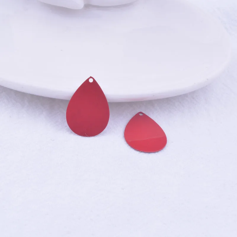 50 Stück AC11330 15*21mm Wassertropfen-Anhänger Schmuckzubehör für Ohrringe für Damen Bijoux – Detail 8