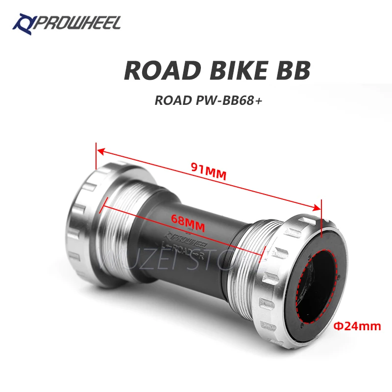 PROWHEEL BB73 BB92 MTB Mountain Bike Bottom Bracket BB68 BB86 Road Bicycle BB Axis for SRAM GXPP 24mm Crankset chainset