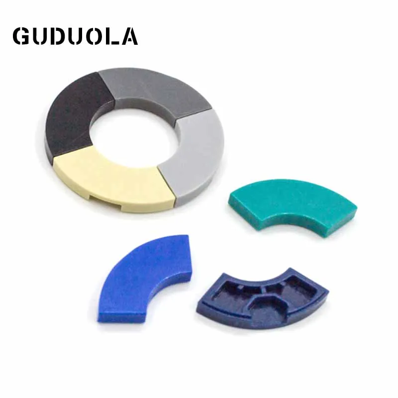 

Guduola Special Brick Tile 2x2 Curved Corner with Cutouts 27925 / 67124 MOC Building Block Educational Parts 80pcs/LOT