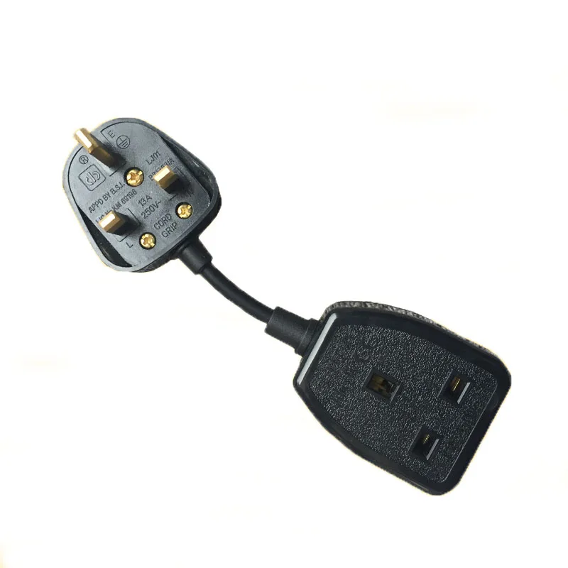 UK standard Male Female Butt plugs Power Extension Cord Plug Socket 13A 250V UK Hongkong Power Cord 0.5/1/1.5/2/3/5Meter