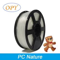 Polycarbonate Filament Pc 1.75 Mm Transparent Color Coils Wire Reels Sample Available 1kg 100g 10m