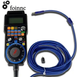 CNC Mach3 USB Wired MPG 4/6 Axis (Optional) Pendant Handwheel WHB04B For Milling ＆ Engraving Machine