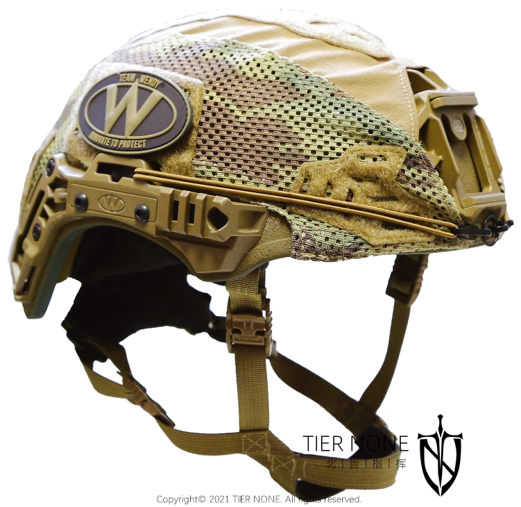 Casco Wendy 3.0 con riel guía NVG tercera generación visión nocturna - imagen 4