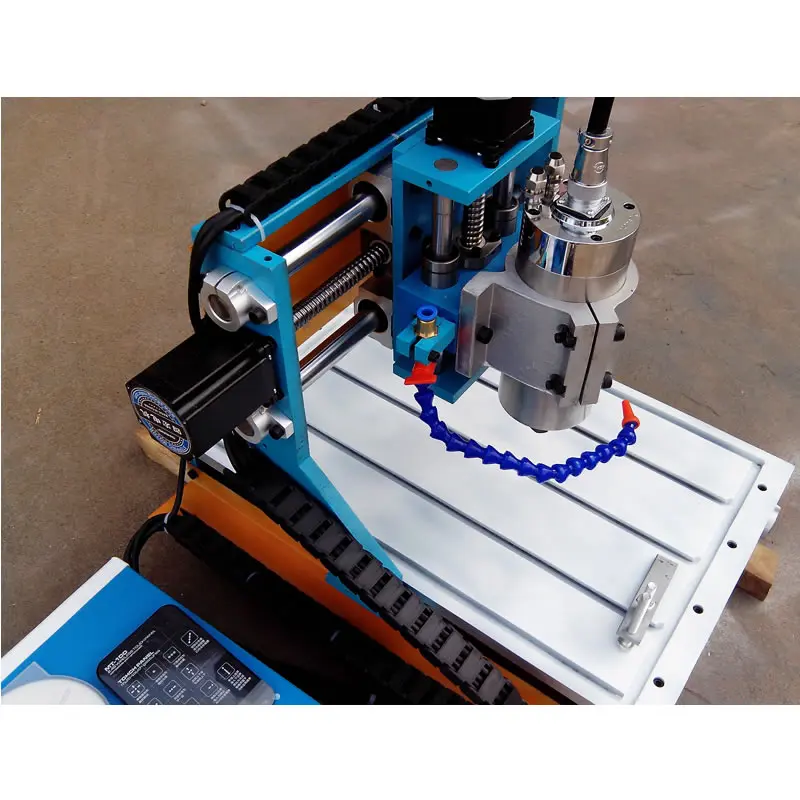 4 Trục Mini CNC Router Khắc 3040 1.5KW Cắt Kim Loại Máy