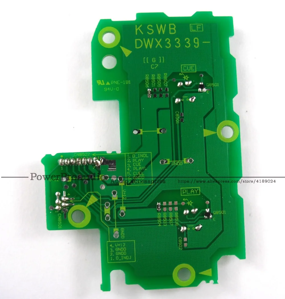 4 قطعة/الوحدة اللعب جديلة لوحة دوائر كهربائية PCB-DWX 3339 DWX3339 لبايونير CDJ 2000 Nexus GREEN الإصدار