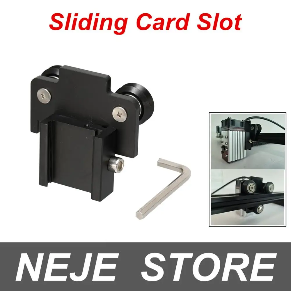 Neje Laser Module Katrol Glijden Card Slot Vaste Houder Upgrade Kits Voor Master 2