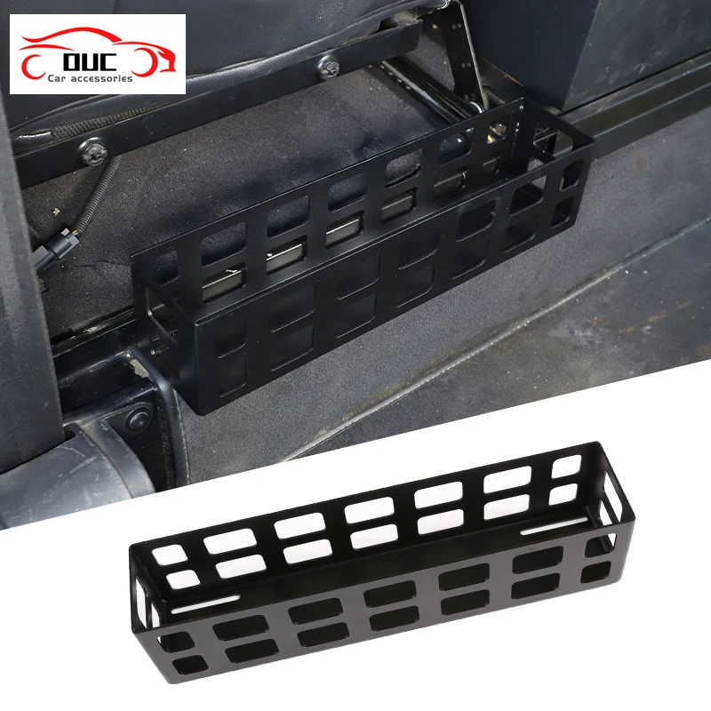 For Land Rover Defender 90 110 2004-2019 Under Seat Back Storage Box High Capacity Organizer Case Car Interior Accessories 1Pcs