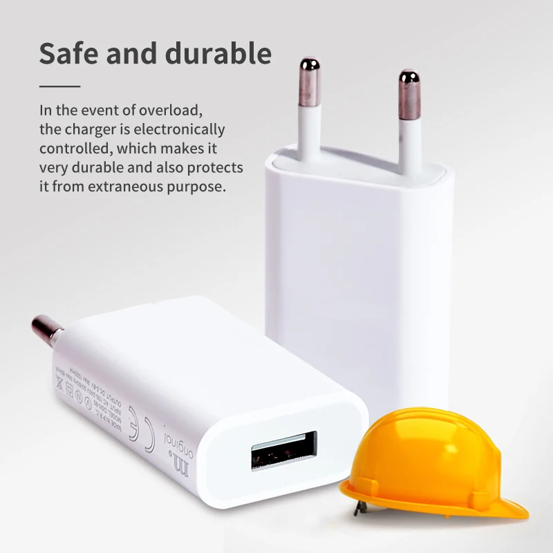 20pcs eu stecker 5v 1a usb wand handy ladegerät tragbarer lade block reise netzteile für iphone samsung xiaomi huawei – Detail 8