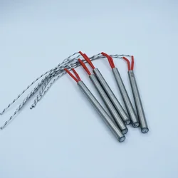 8x100mm 8x120mm 8x125mm Cartridge Heater Heating Element 110V/220V/380V Single End Stainless Steel Tube Heater