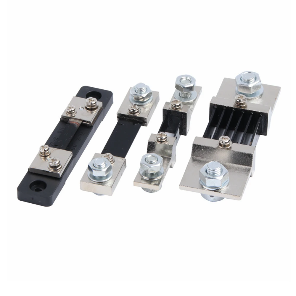 External Shunt FL-2 50A 100A 200A 300A 75mV Current Meter Shunt Resister for Digital Voltmeter Ammeter Wattmeter Meter