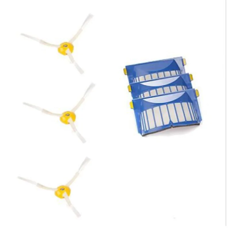 

Aero Vac Filters Side brush for iRobot Roomba 600 Series 620 630 650 robots with an AeroVac Bin.