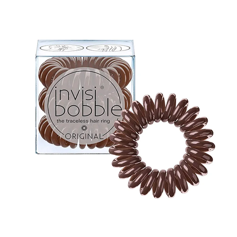invisibobble Original Traceless Spiral Hair Ties with Strong Grip Elastic Hair Band Hair ring Accessories for Women pink 3in1