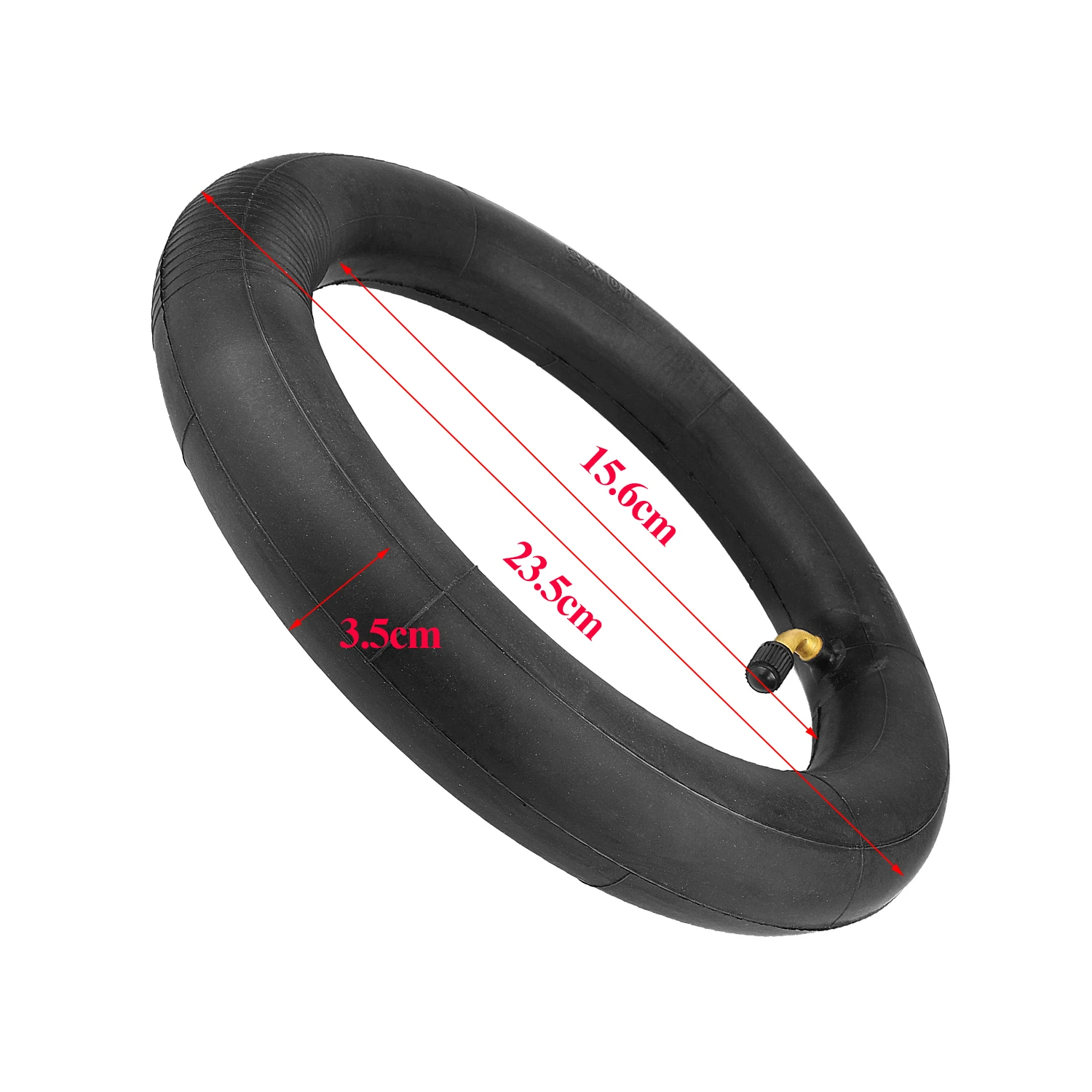 10*2 Reinforced Bent Inner Tube Inward for Refitting Xiaomi M365 Electric Scooter to 10 Inch Tire Modification Replacement