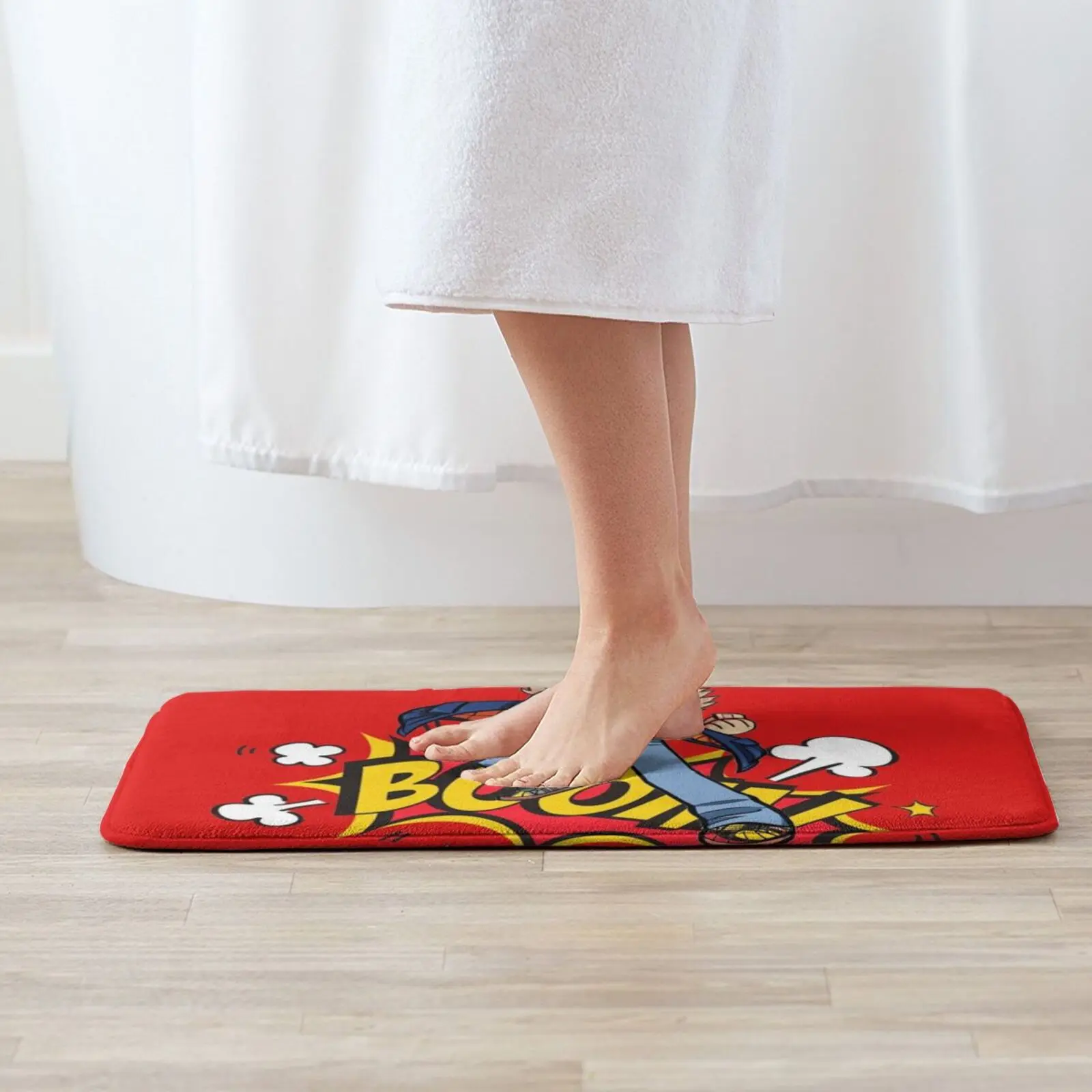 Pilgrim-Boom! ( Pilgrim Vs The World ) Soft Cushion Home Carpet Door Mat Car Rug Pilgrim Vs The World Pilgrim The World