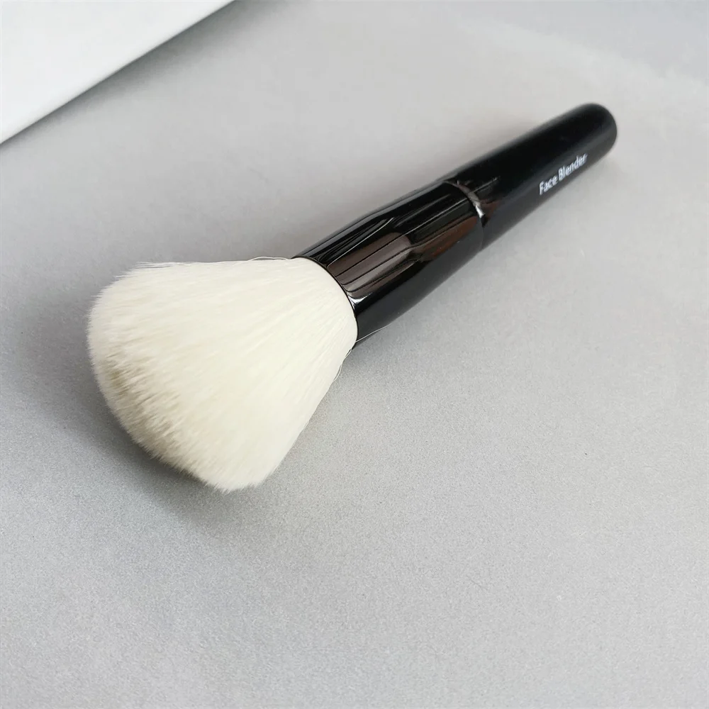 Mini brosse de maquillage pour le visage, rose/noir, format voyage, pour poudre, Blush, produits cosmétiques, outils de beauté