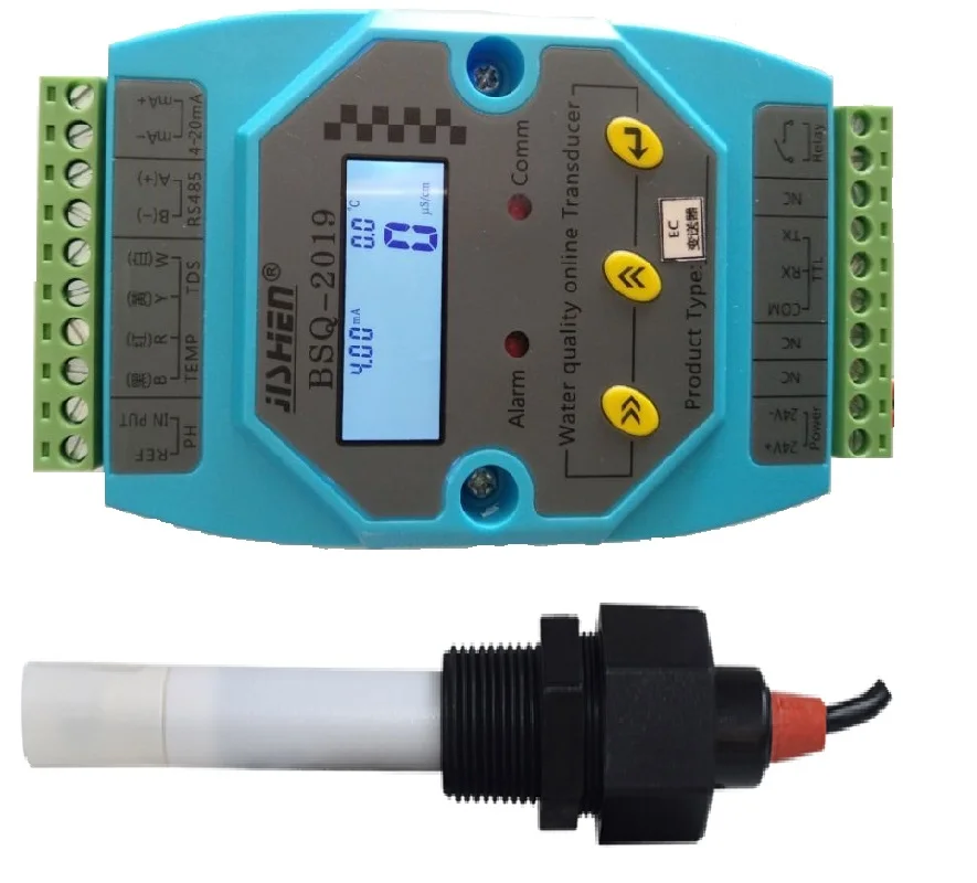 Condutividade Transmissor Bsq2023 Condutividade Sensor 4-20ma Rs485 Output Module ce