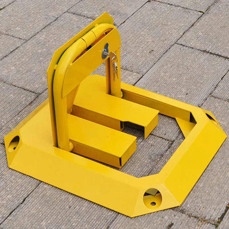 Parking Guardrail Parking Lock Manually Do Not Park The Landing Stakes Parking Lot Octagonal Parking Lock Quality Assurance