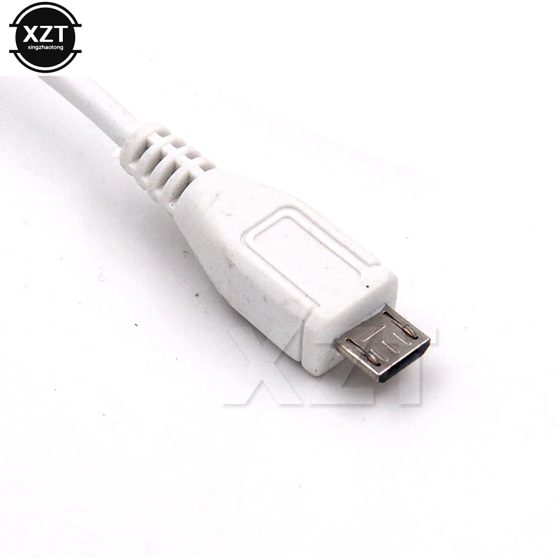 Adaptador de placa de rede Lan para tablet, micro usb 2.0 macho para rj-45 fêmea, 5 pinos, 10/100