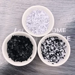 10g Black White Mickey Head Sequins Costumes Hand-Stitched By Lentejuelas DIY Wedding Decorative Clay Filled Nail Art Paillettes