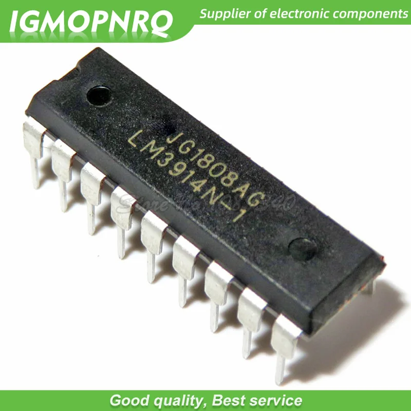 5PCS LM3914N-1 LM3915N-1 LM3916N-1 DIP LM3914N LM3915N LM3916 new and original IC