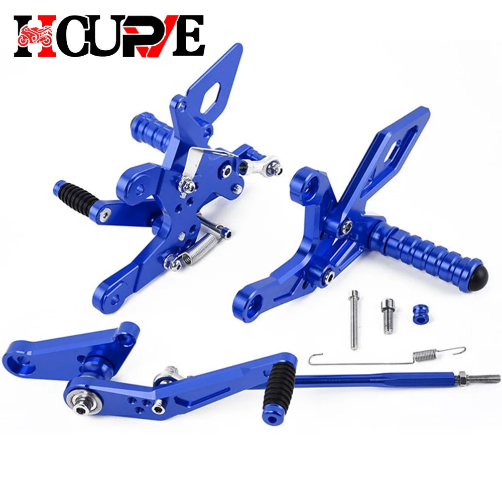 Motorcycle CNC Footrest Rear Sets Rearset Foot Pegs For CBR500R CB500F CBR 500R CB 500F 2013-2023