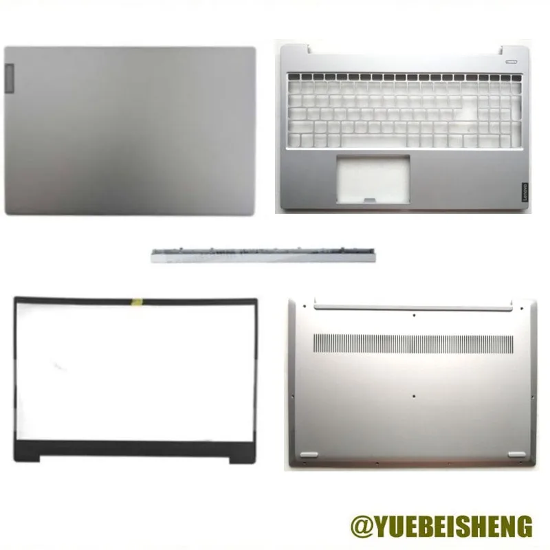 

Новинка/оранжевая задняя крышка для Lenovo IdeaPad S340-15 S340-15IWL LCD/рамка/крышка петли/верхняя крышка/Нижняя крышка, серебристая