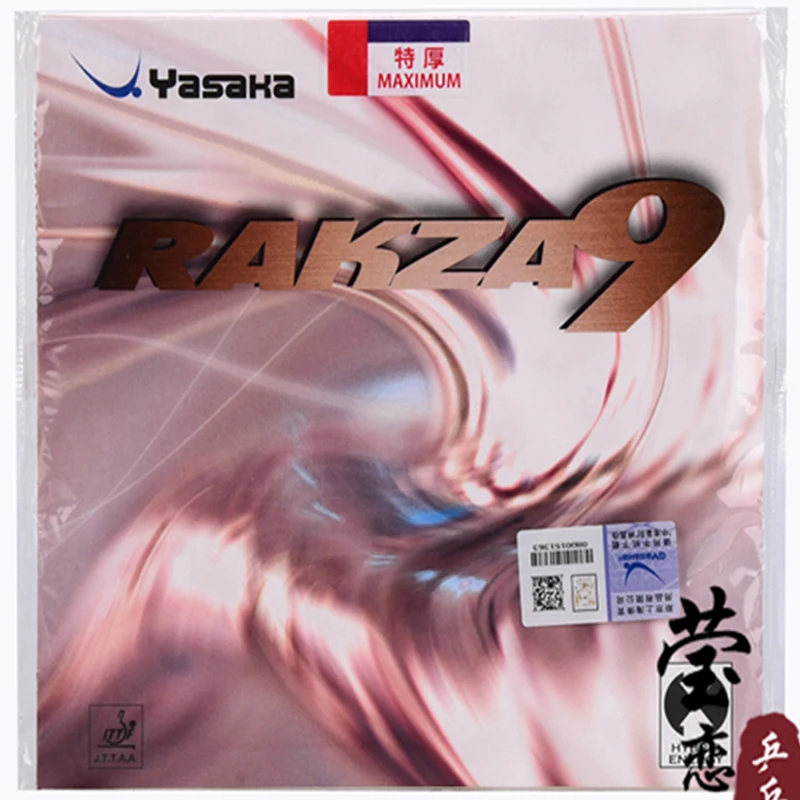 Original Yasaka RAKZA 9 RK9 B-80 table tennis rubber table tennis rackets cake sponge racquet sports indoor sports yasaka rubber