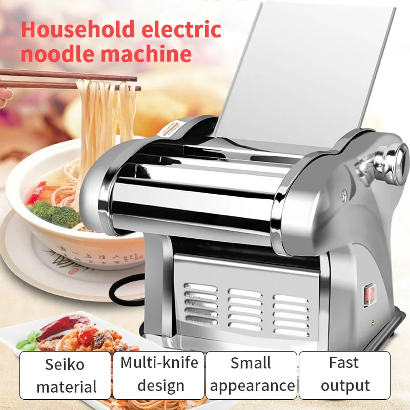 

Multifunctional Electric Noodle Maker Machine Stainless Steel Lasagne Spaghetti Tagliatelle Ravioli Kitchen Pasta Tool