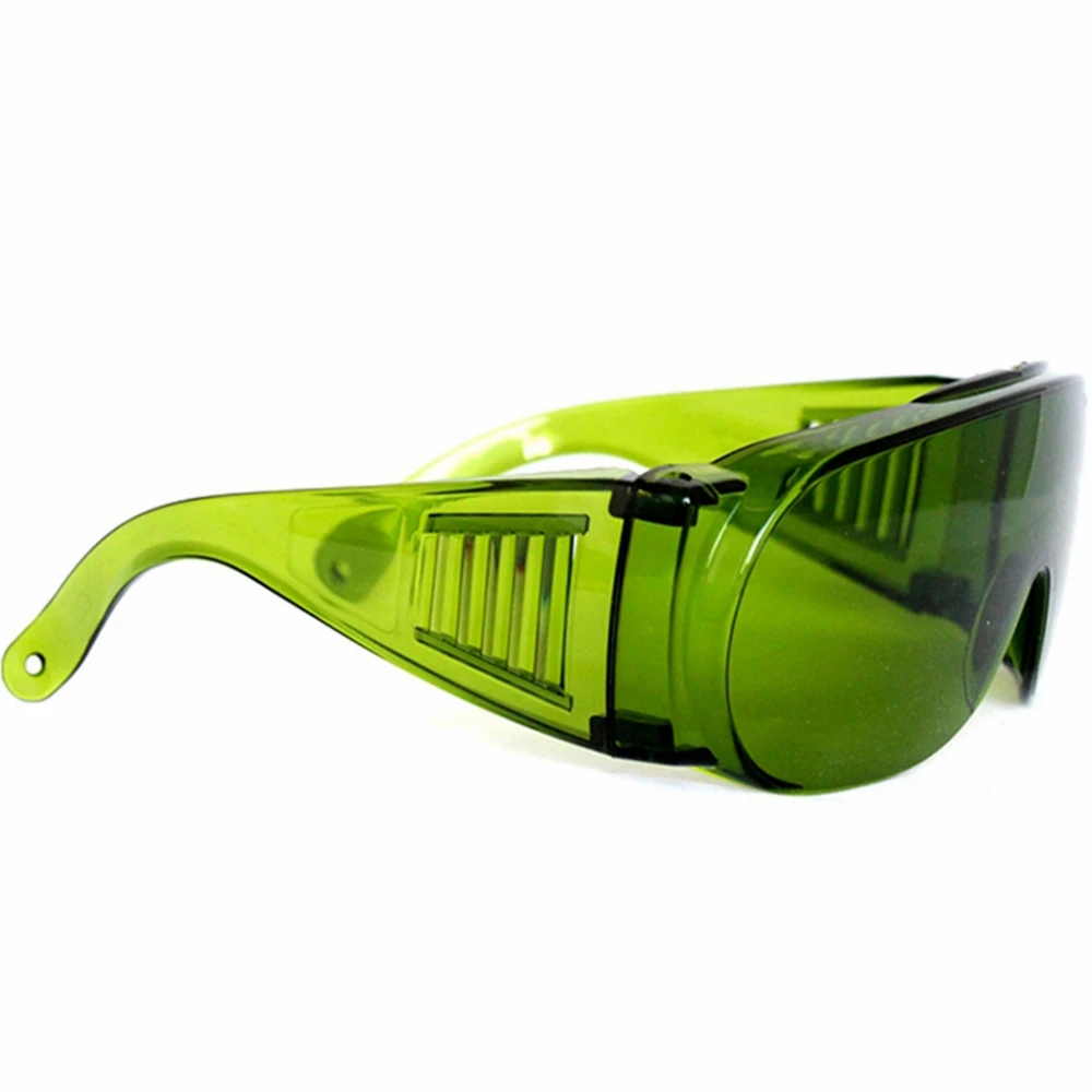 Gafas de seguridad láser, lentes protectoras de 405nm, 450nm, 808nm, 980nm, 1064nm, 1550nm, 190nm-470nm, 800nm-1700nm, EP-8-6 con caja