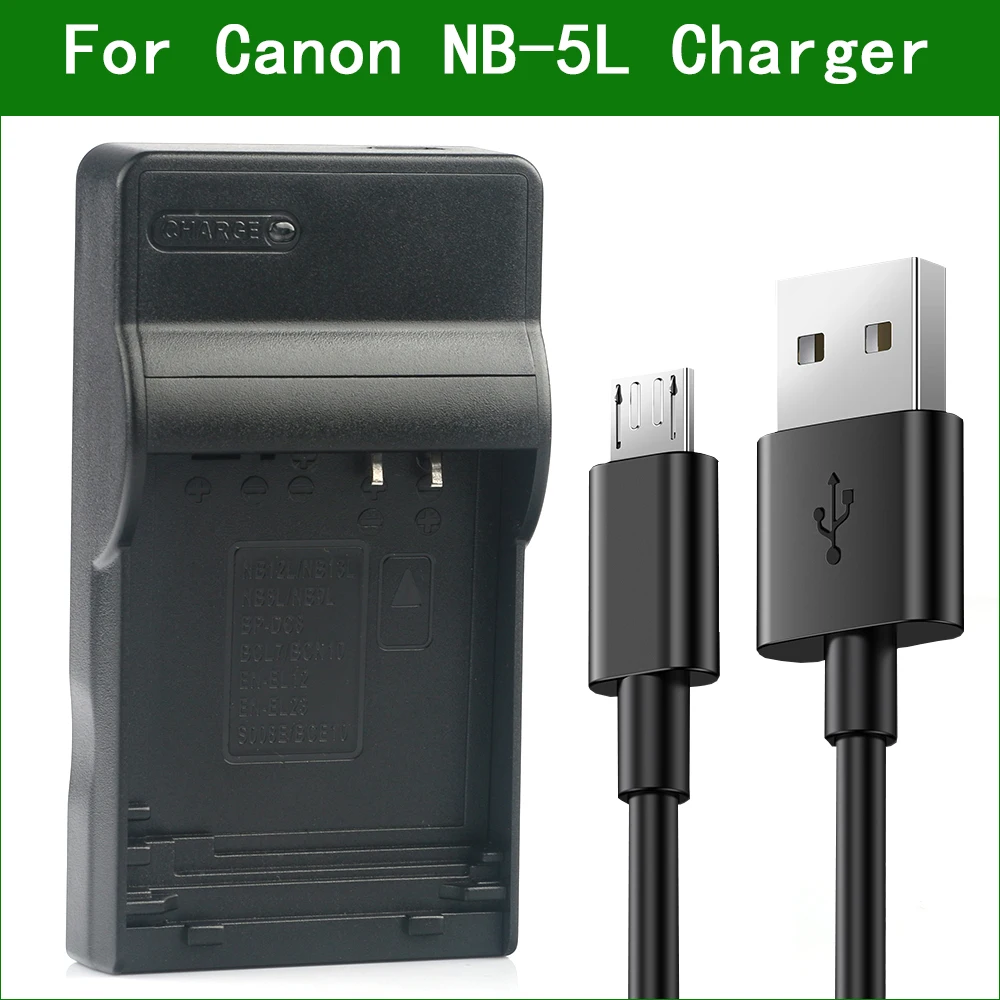 NB-5L NB5L NB 5L CB-2LXE CB-2LX Digital Camera Battery Charger For Canon IXUS 800 850 860 90 950 960 970 980 990 IS 900 Ti