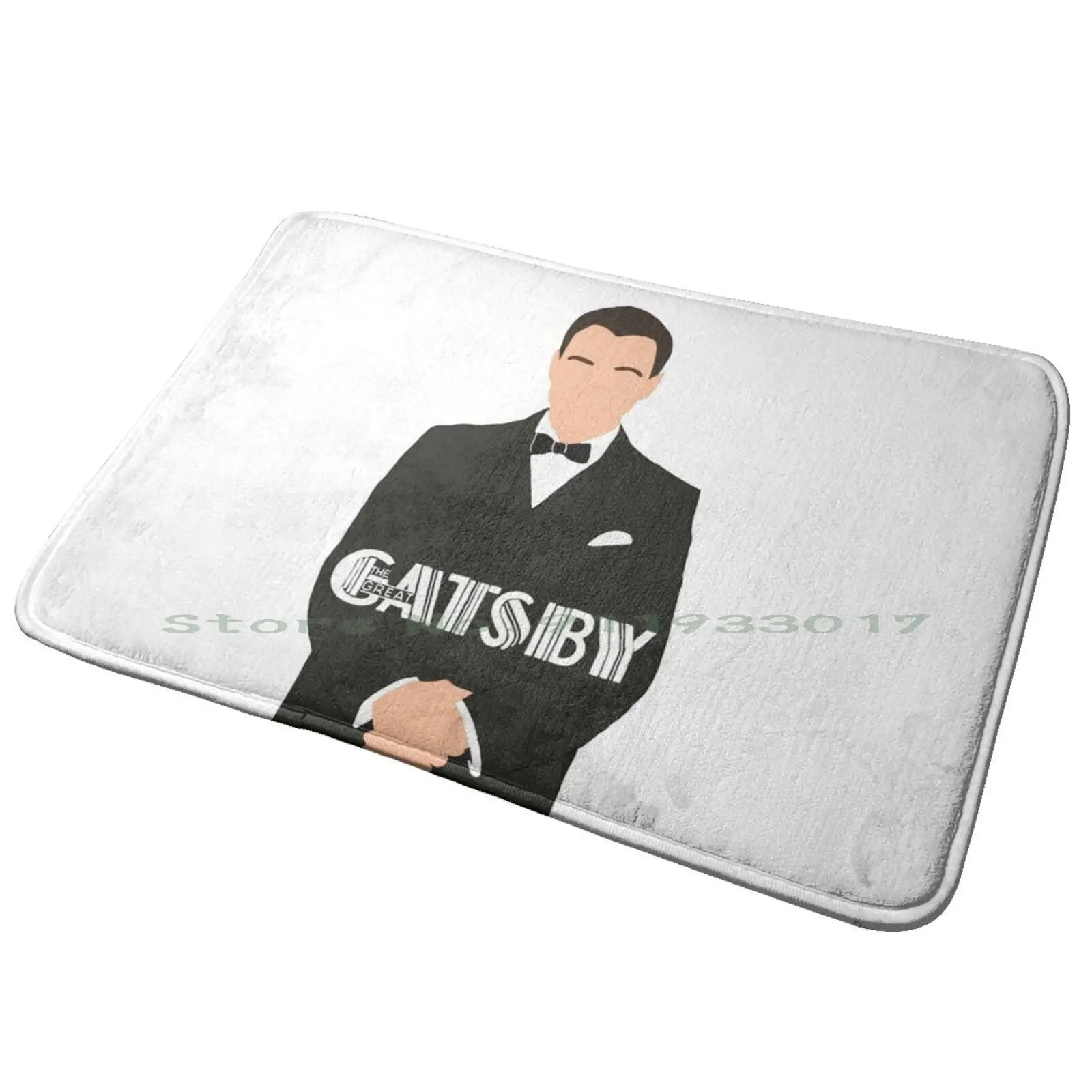 

The Great Gatsby Jay Gatsby ( Leonardo Dicaprio ) Art Entrance Door Mat Bath Mat Rug Korilakkuma Japan Kiiritori Kawaiistickers